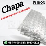 Chapa Xadrez em Alumínio